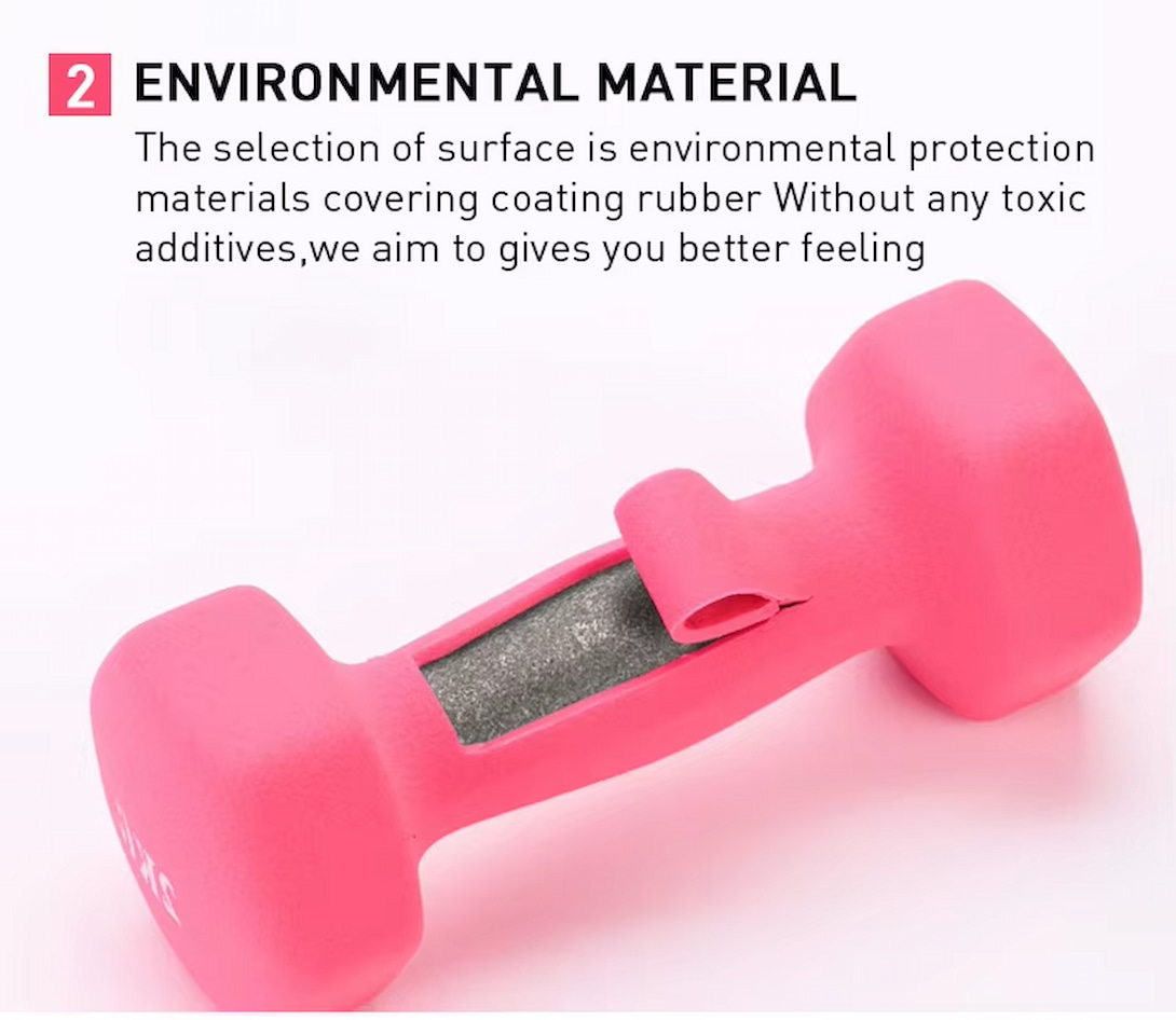 High Quality Yoga Gym Hexagon Dumbbell