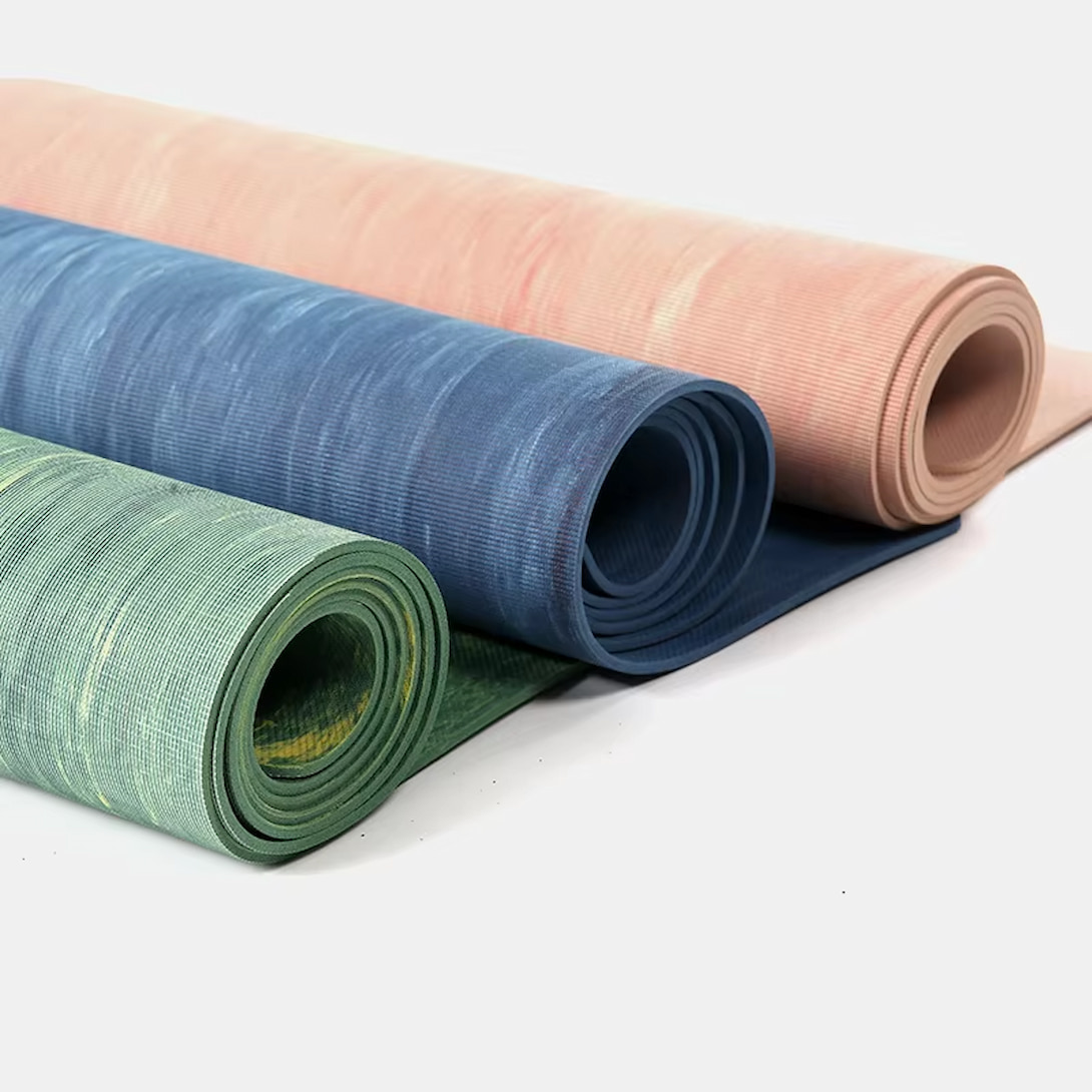 eco-friendly long-lasting natural rubber yoga mat