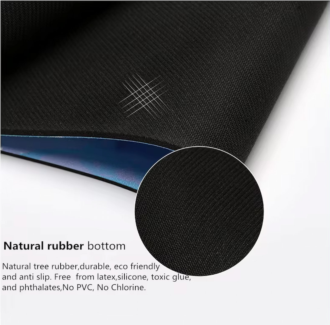 Natural Recyclable Natural Rubber Yoga Mat 