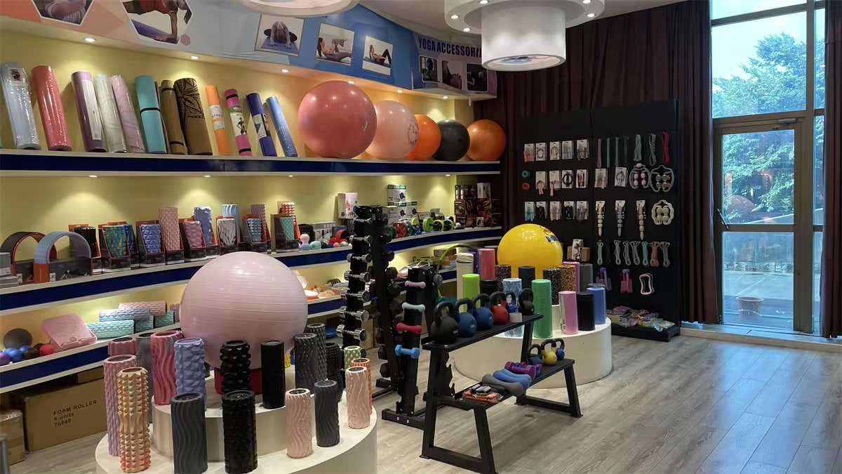 yoga product show room