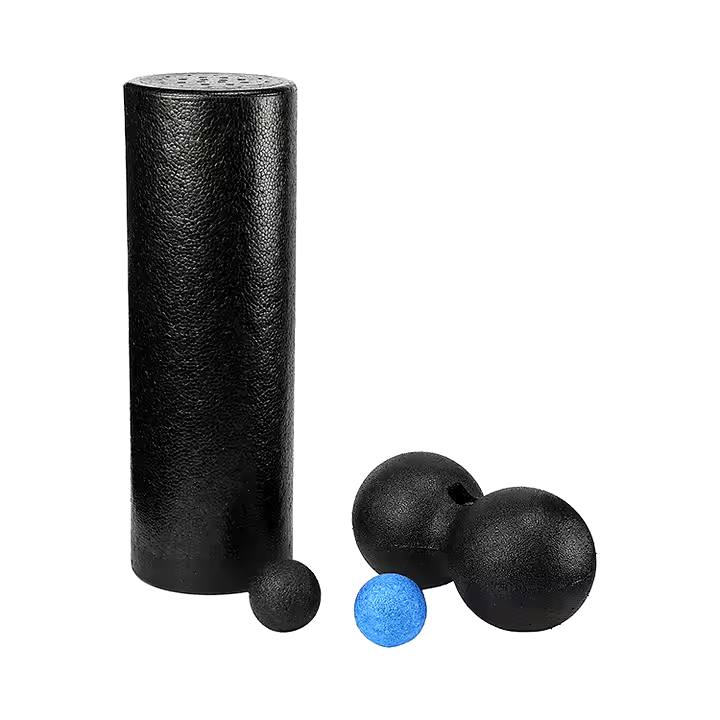 Wholesale Eco Friendly 2 In 1 Hollow Back Massage Foam Roller