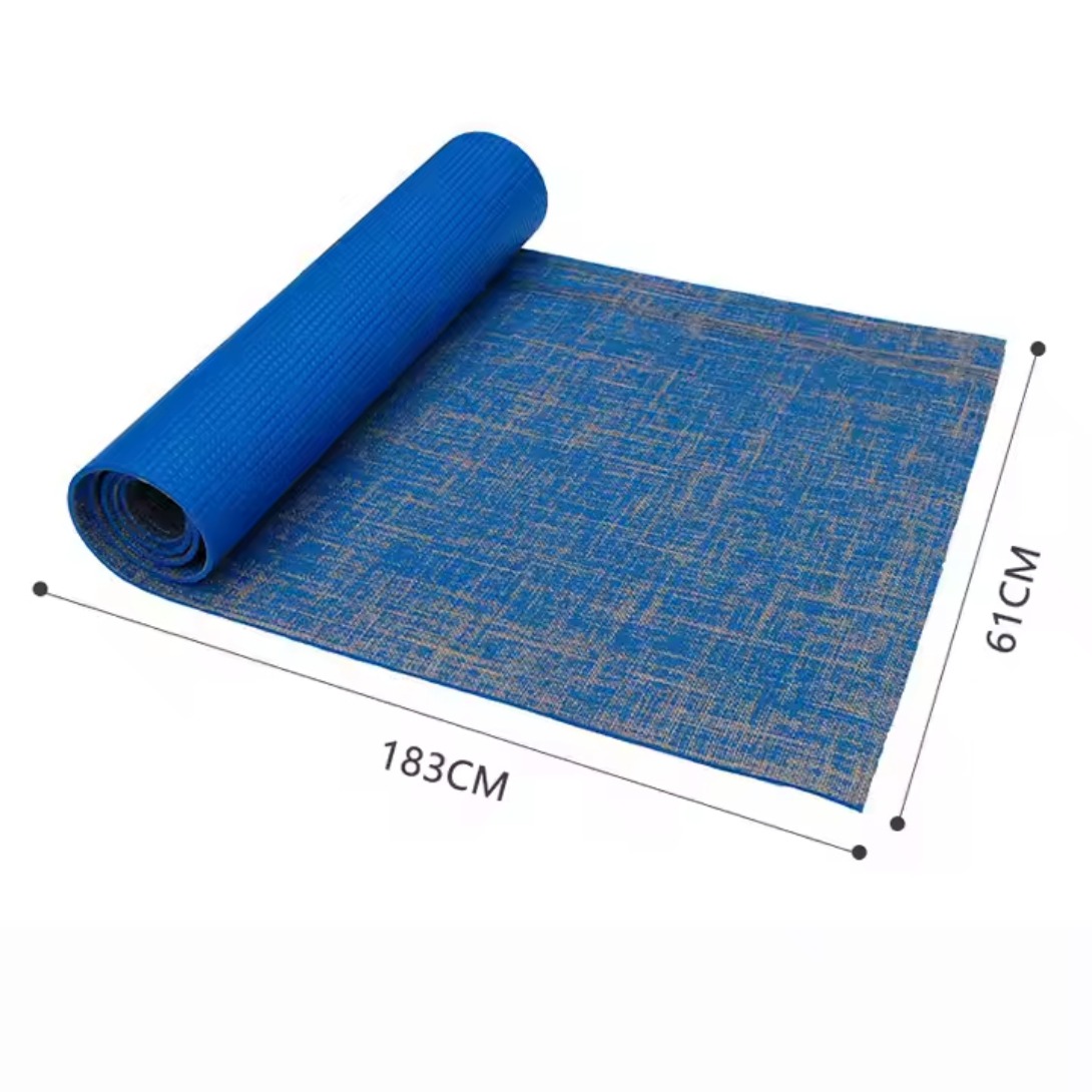 Absorb Water And Sweat Jute Yoga Mat