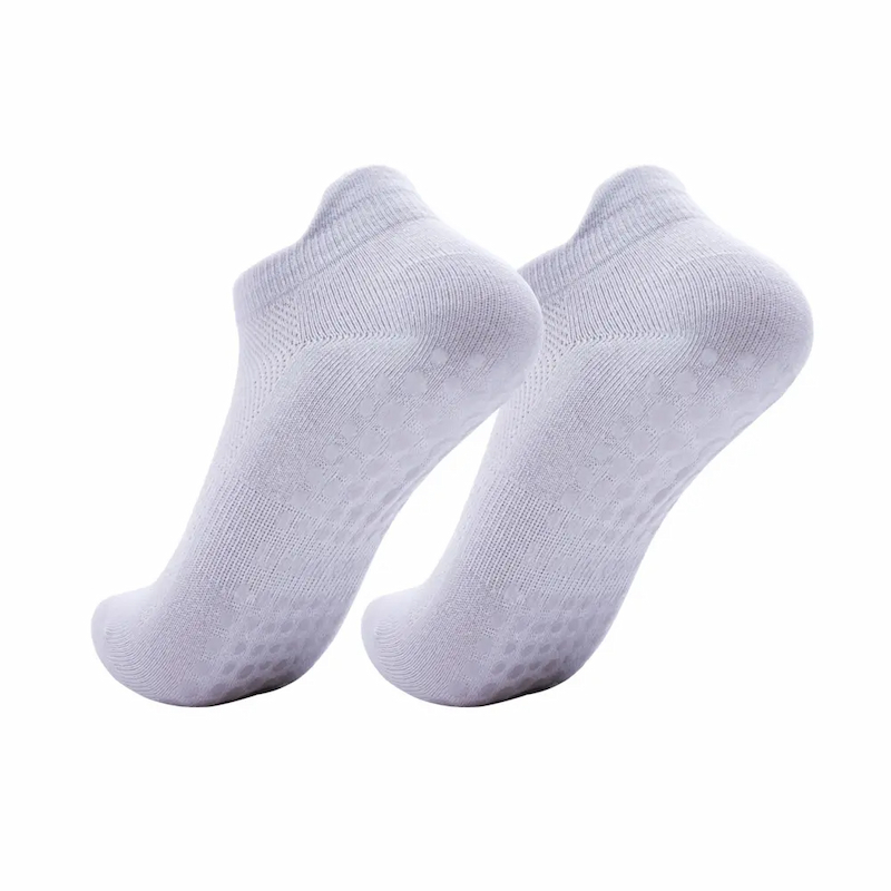 Custom Logo Grip Bottom Pilates Ankle  Sock